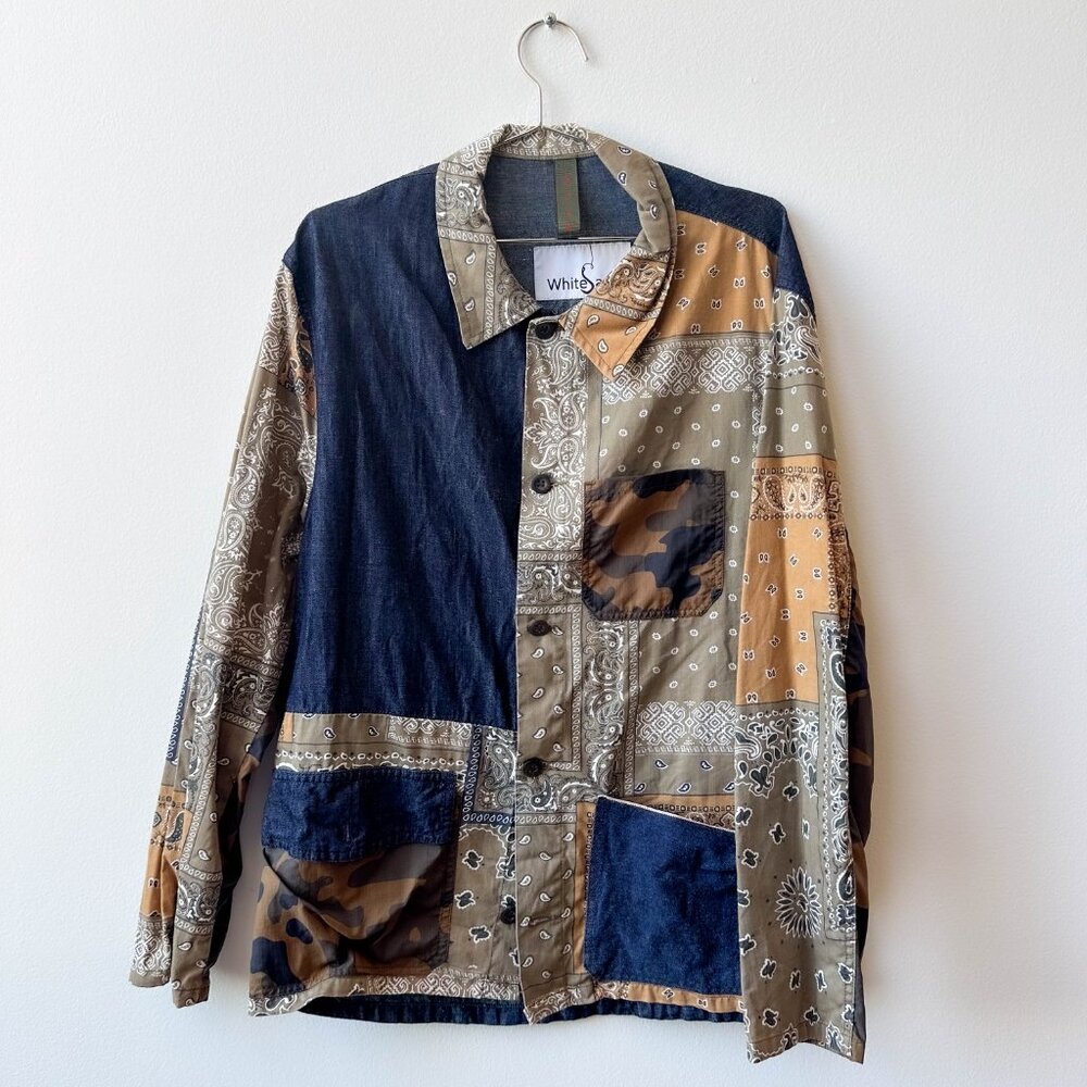 Patchwork Men's Jacket - Picture 4 of 4